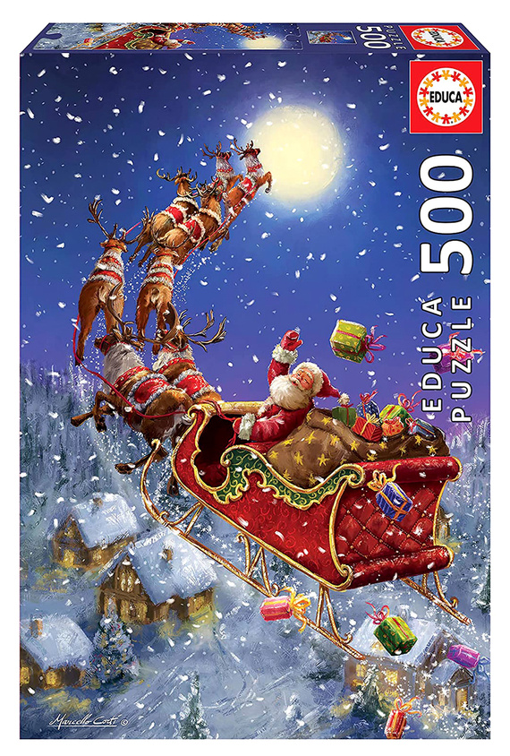 Puzzle 500 elementów Święty Mikołaj