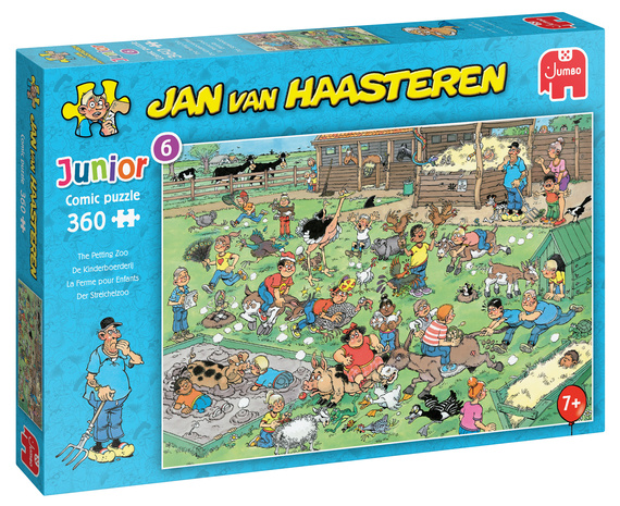 Puzzle Junior 360 el. JAN VAN HAASTEREN Małe zoo